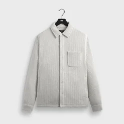 Veste-chemise Kith à rayures en maille Ginza