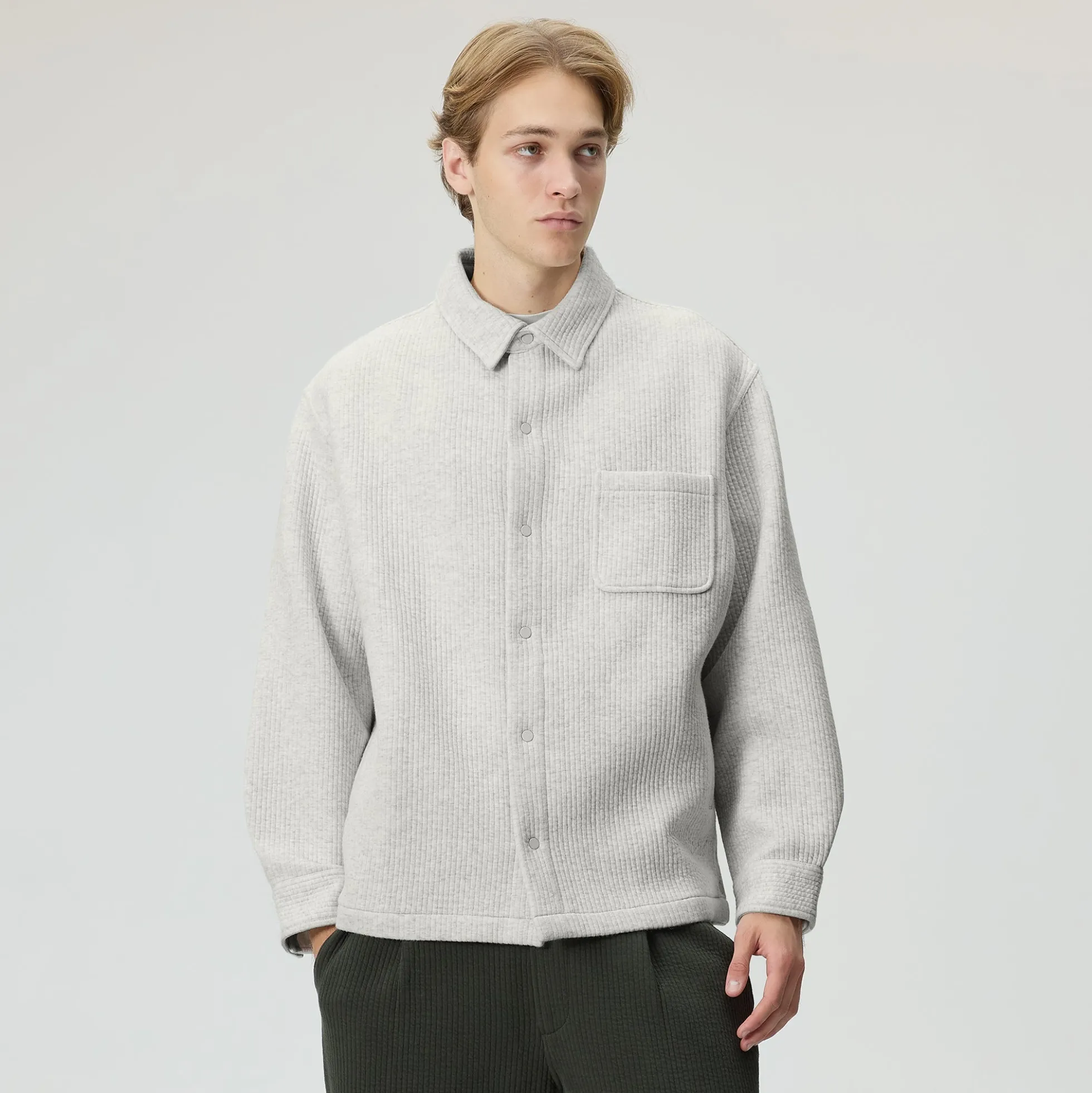 Veste-chemise Kith à rayures en maille Ginza