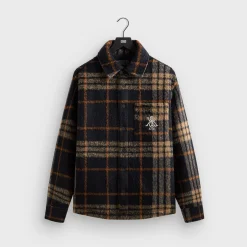 Veste-chemise Kith Sheridan à carreaux brossés