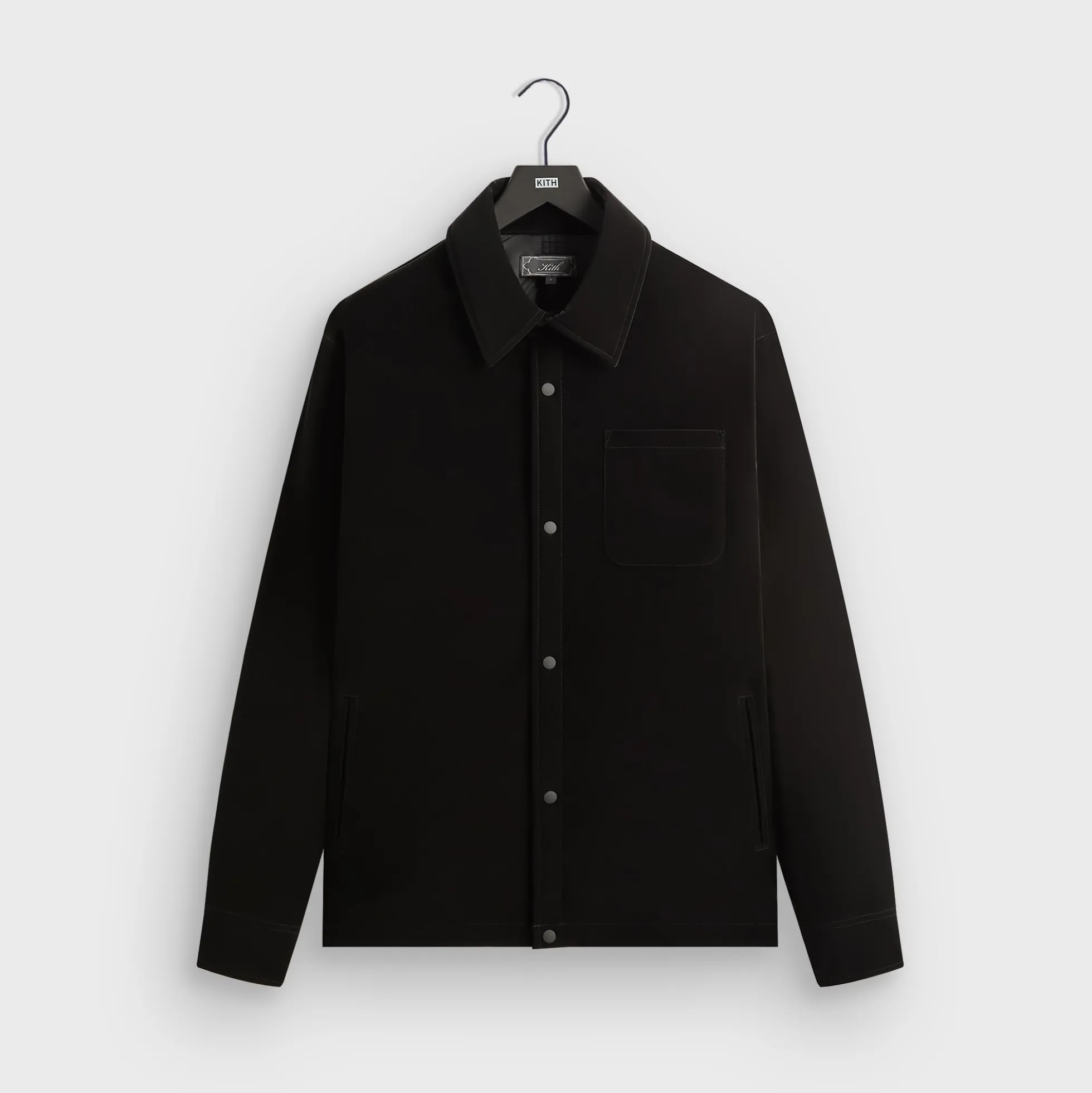 Veste-chemise matelassée Kith Brixton en daim technique
