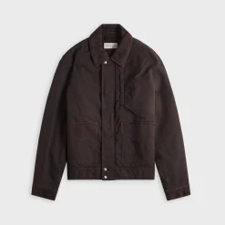 Veste en coton compact double tissage surteint