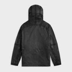 Veste en nylon métallisée