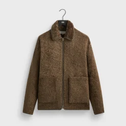 Veste en peau lainée Kith Archer
