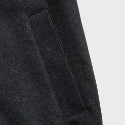 Veste en sergé de coton brossé