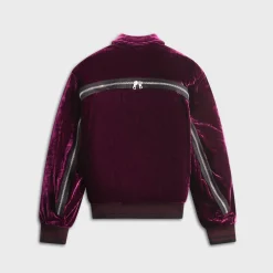 Veste Fluide En Viscose Et Soie Velours