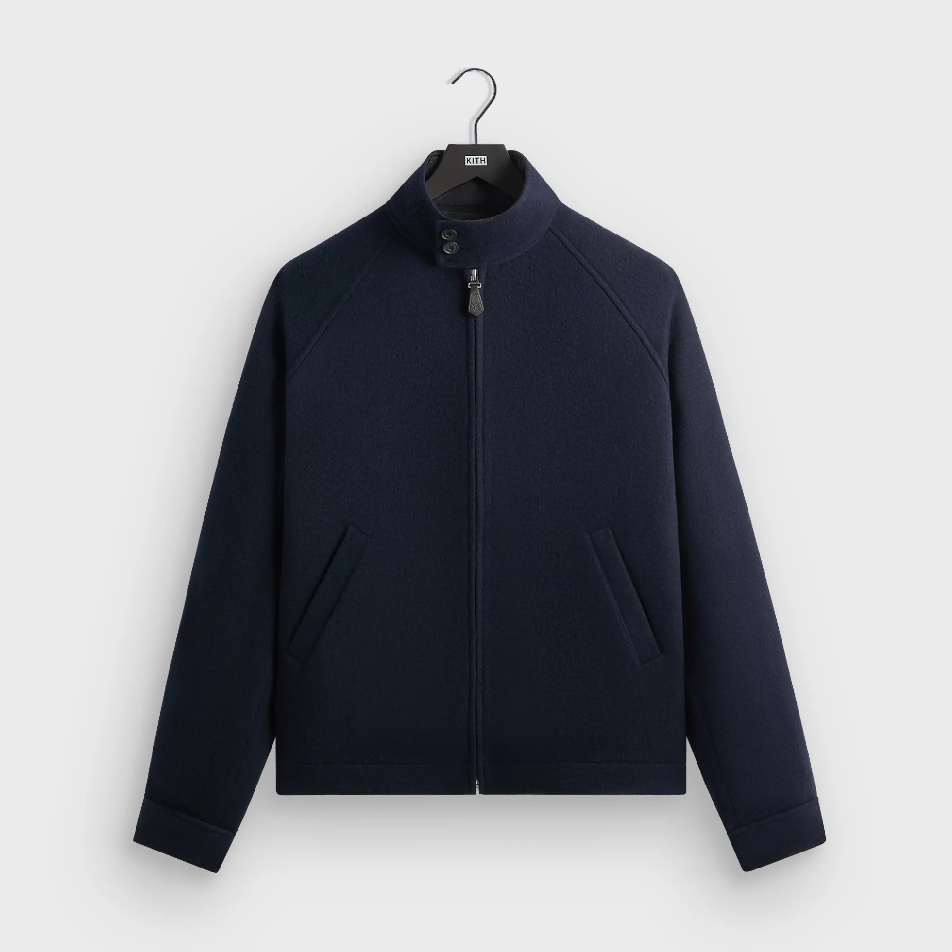 Veste Harrington en laine double face Kith