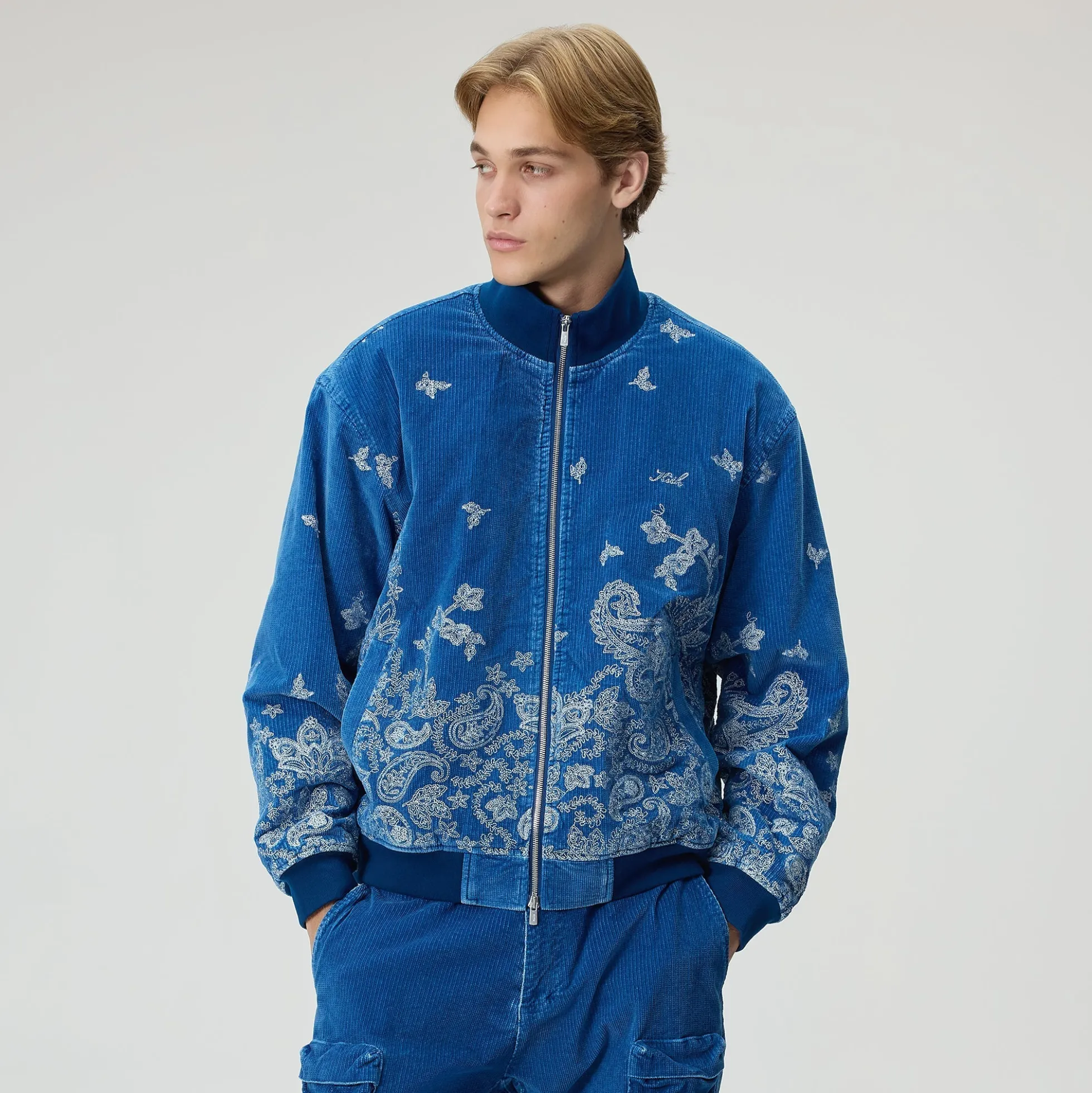 Veste Kith Indigo Cord Avery