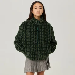 Veste Kith Kids Monogram Sherpa