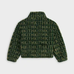 Veste Kith Kids Monogram Sherpa