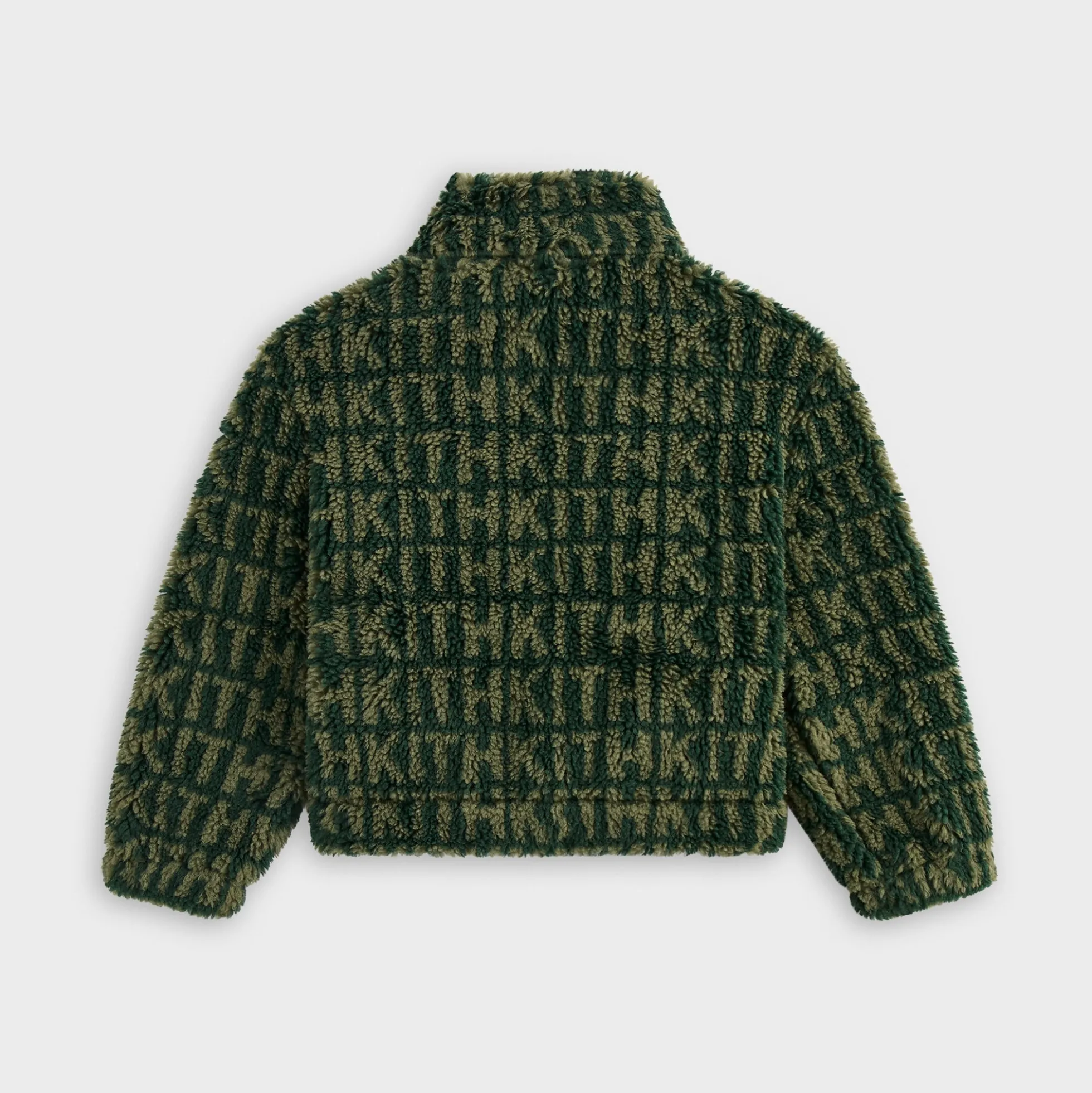 Veste Kith Kids Monogram Sherpa
