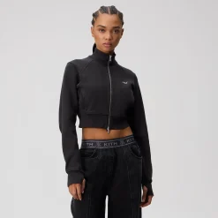 Veste polaire courte zippée Kith Davin pour femme